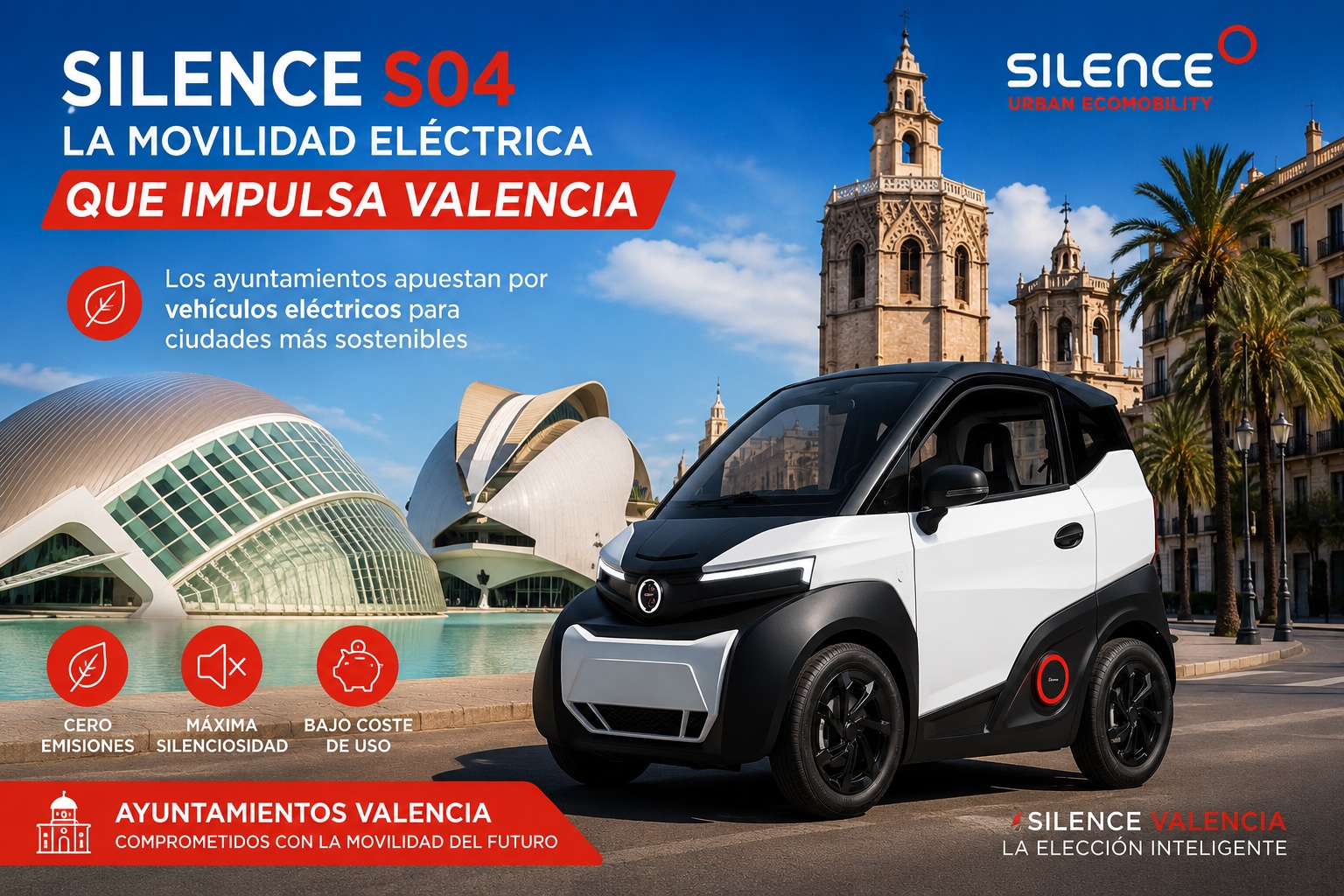 Valencia apuesta por la movilidad sostenible: Silence se consolida como la marca elegida por los Ayuntamientos de la Comunidad.