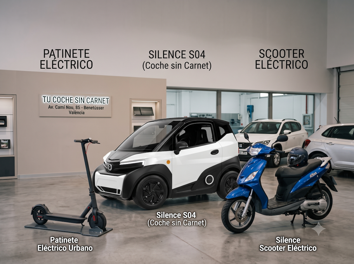 De patinete, de moto de 49 o en coche. Las tres formas de moverte a los 16. Y la única con la que tus padres duermen tranquilos.